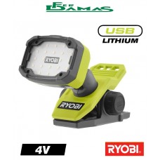 TORCIA LED CON PINZA 4 V. RYOBI MOD. RLC4-0